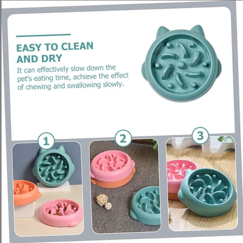 Pet Slow Feeder Bowl